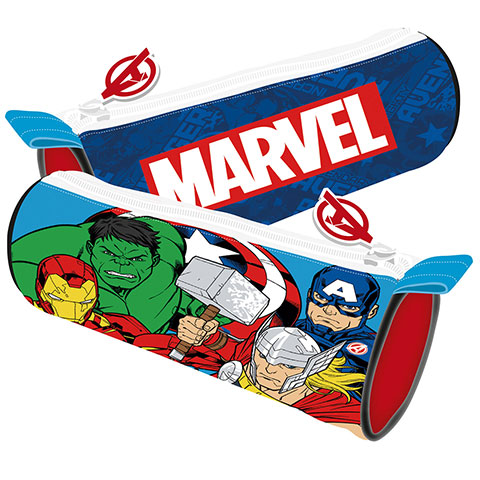 Trousse cylindrique 21x7x7cm de MARVEL - Avengers