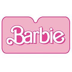 AR04002-Pare-soleil avant pour voiture 130x70cm de MATTEL-Barbie