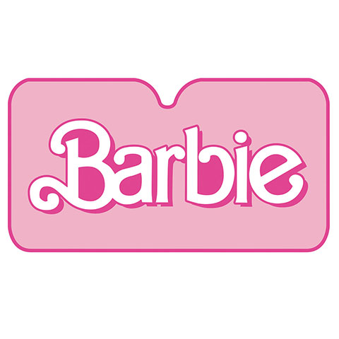Pare-soleil avant pour voiture 130 x 70 cm de MATTEL - Barbie