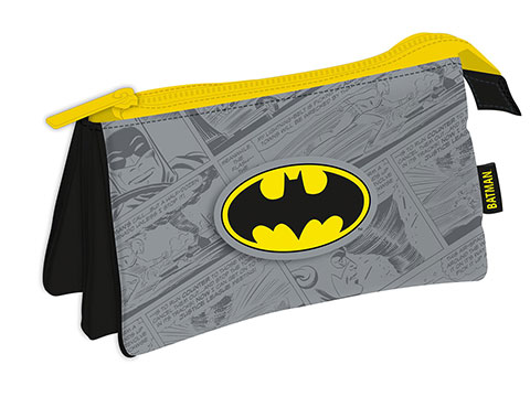 Trousse 3 poches 21 x 11 cm de WARNER BROS - Batman