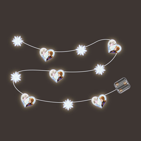 
 Guirlande de lumières de Noël avec 10 LED chaudes - 165cm. de DISNEY-Frozen II