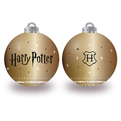 AR17049-Lot de 6 boules de sapin de Noël diamètre 8cm de WARNER BROSS-Harry Potter