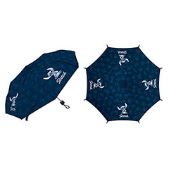 AR21087-Parapluies en polyester pliants, 8 panneaux, diamètre 96 cm, ouverture manuelle, éolien de DISNEY-Lilo & Stitch