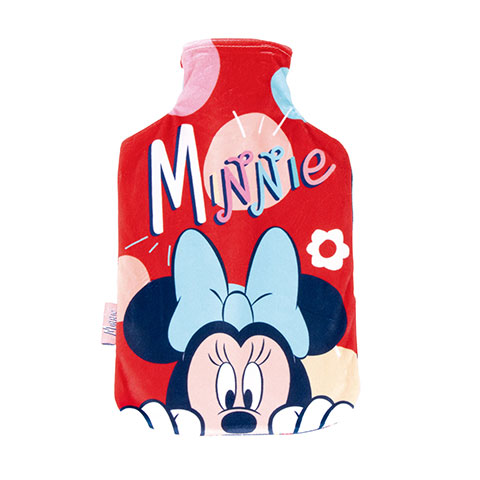 Bouillotte avec couverture textile de DISNEY-Minnie