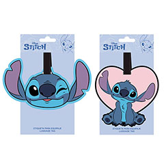 CE2124-Etiquette bagage Stitch - Lilo et Stitch