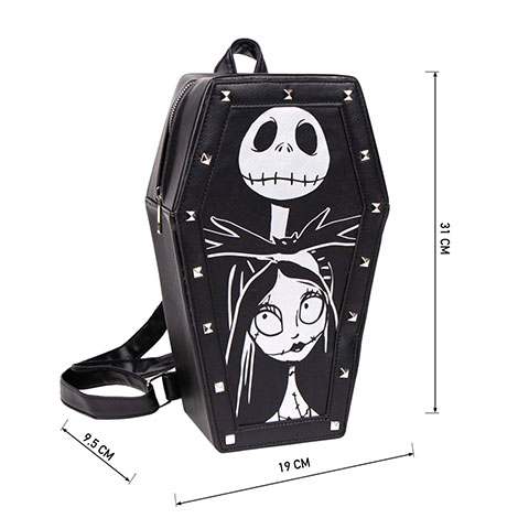 Sac à dos cercueil Jack Skellington - L’étrange Noël de Mr Jack