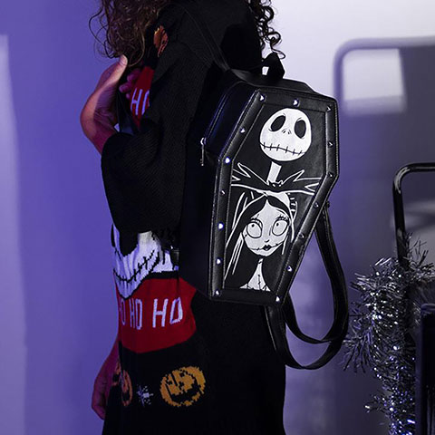 Sac à dos cercueil Jack Skellington - L’étrange Noël de Mr Jack