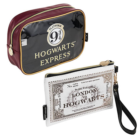Set de 2 pochettes de voyage Poudlard Express - Harry Potter