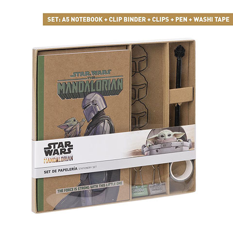 Set de papeterie Baby Yoda The Mandalorian - Star Wars