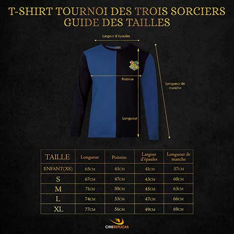 T-shirt Serdaigle Chang - Tournoi des 3 sorciers - Harry Potter