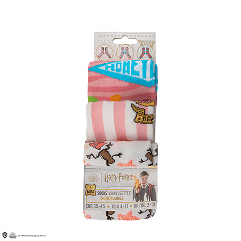 Lot 3 paires de chaussettes Honeydukes - Harry Potter Lot 3 paires de chaussettes Honeydukes - Harry Potter