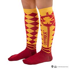 CR1641-Lot de 3 paires de chaussettes hautes Gryffondor - Harry Potter