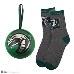 CR1682-Holiday capsule Slytherin  socks - Harry Potter