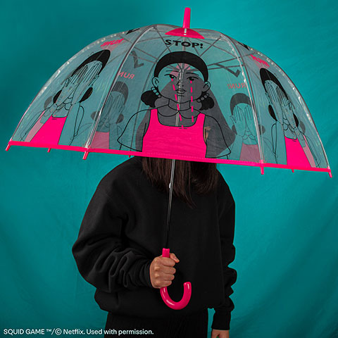 Parapluie transparent - Squid Game Parapluie transparent - Squid Game