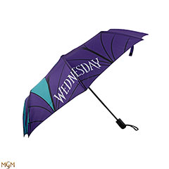 CR2072-Parapluie vitrail de Wednesday et Enid - Wednesday