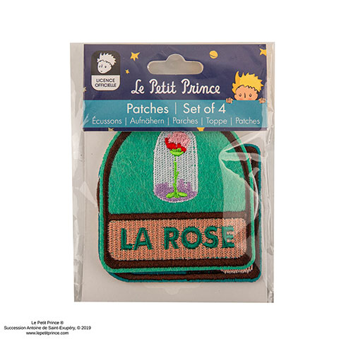 Lot de 4 patch - Le Petit Prince Lot de 4 patch - Le Petit Prince