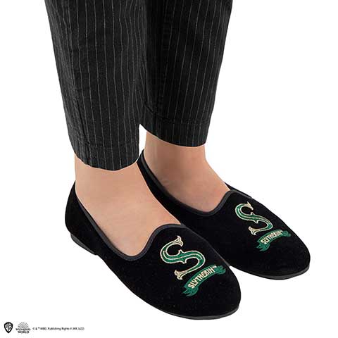 Chaussons deluxe Serpentard taille 39-40 - Harry Potter