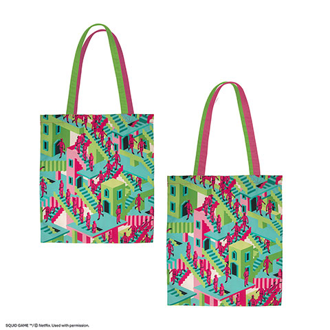 Tote Bag L’Escalier du Destin - Squid Game Tote Bag L’Escalier du Destin - Squid Game