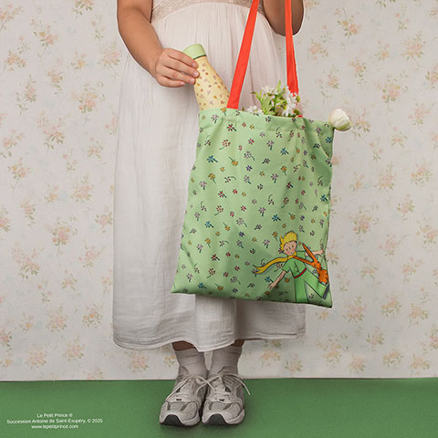 Tote Bag Le Jardin de Fleurs sauvages - Le Petit Prince Tote Bag Le Jardin de Fleurs sauvages - Le Petit Prince