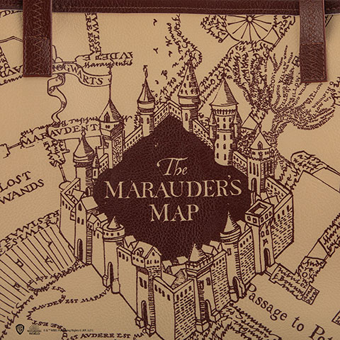 Sac cabas Carte du Maraudeur - Harry Potter