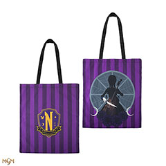 CR2477-Tote bag Wednesday et violoncelle - Wednesday