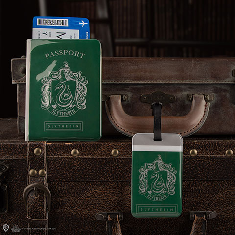 Couverture de Passeport et Porte-étiquette Serpentard - Harry Potter