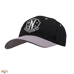 CR2671-Casquette Nevermore Academy gris - Wednesday