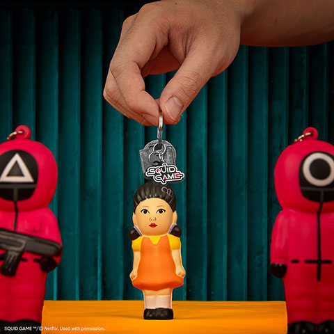 Porte-clés squishy Youg-hee - Squid Game Porte-clés squishy Youg-hee - Squid Game