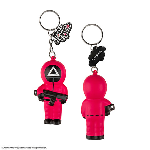 Porte-clés squishy Soldat - Squid Game Porte-clés squishy Soldat - Squid Game
