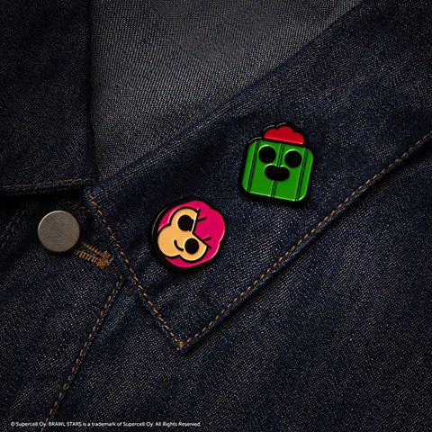 Set 2 pin‘s Colt & Spike - Brawl Stars Set 2 pin‘s Colt & Spike - Brawl Stars