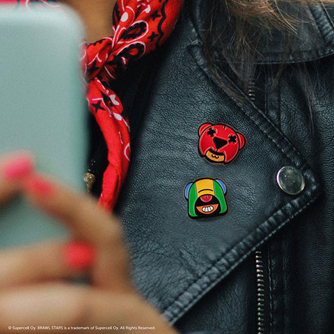 Set 2 pin‘s Nita & Leon - Brawl Stars Set 2 pin‘s Nita & Leon - Brawl Stars