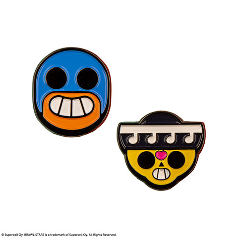 Set 2 pin‘s Poco & El Primo - Brawl Stars Set 2 pin‘s Poco & El Primo - Brawl Stars