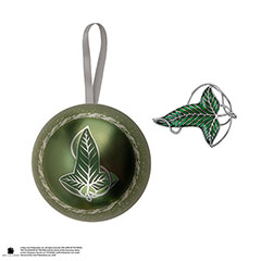 CR3252-Holiday capsule Broche de la Lorien - Le Seigneur des Anneaux