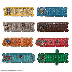 CR3291-Set 8 magnets Emblèmes personnages - One Piece