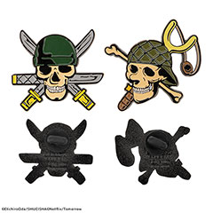 CR3293-Set 2 pin‘s Zoro et Usopp - One Piece