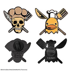 CR3295-Set 2 pin‘s Sanji et Zeff - One Piece