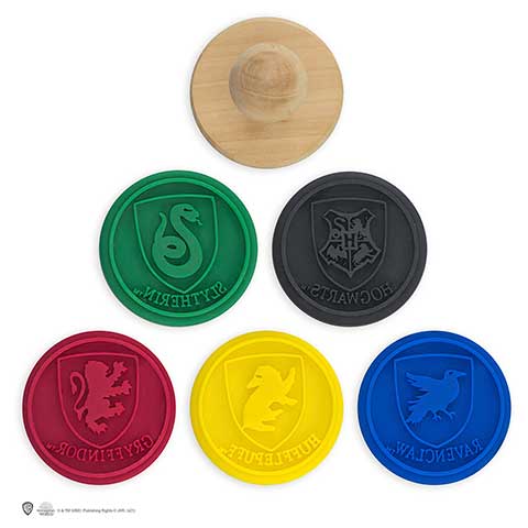 Lot de 5 tampons silicone pour cookies - Harry Potter