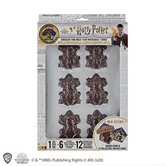 CR4018-Moule à Chocogrenouille + 6 boîtes Chocogrenouille + 12 cartes - Harry Potter