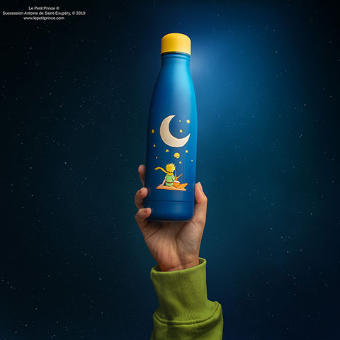 Bouteille isotherme 500ml Observer les étoiles - Le Petit Prince Bouteille isotherme 500ml Observer les étoiles - Le Petit Prince