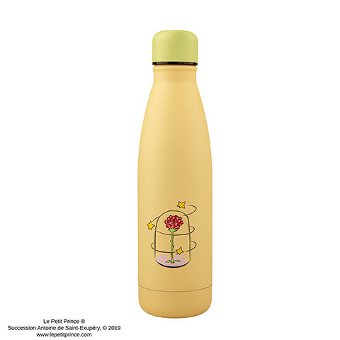 Bouteille isotherme 500ml Rêve de rose - Le Petit Prince Bouteille isotherme 500ml Rêve de rose - Le Petit Prince