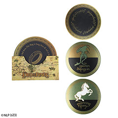 CR4150-Set of 4 coasters - The Lord of the Rings