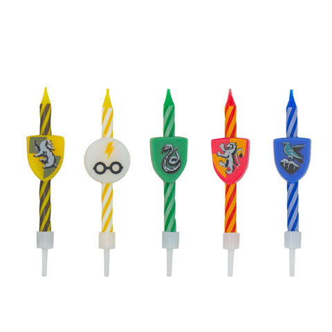 Harry Potter - Set 10 bougies Anniversaire logo Harry potter