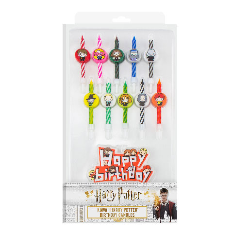 Harry Potter - Set 10 bougies Anniversaire Kawaii