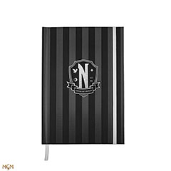 CR5171-Carnet rigide double entrée Nevermore Academy - Wednesday