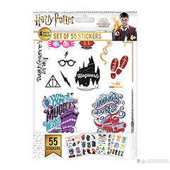 CR5200-Ensemble de 55 stickers - Harry Potter