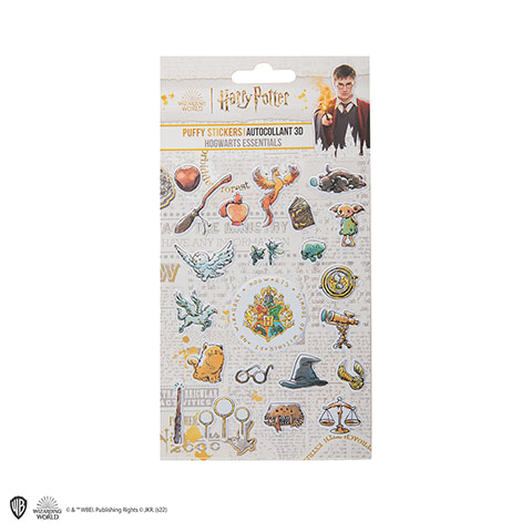 Stickers en mousse - Items de Poudlard - Harry Potter