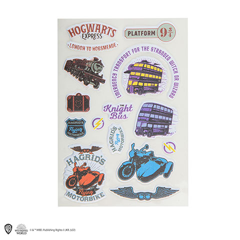 Stickers en mousse - Poudlard Express - Harry Potter