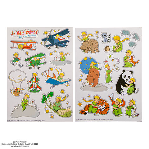 Stickers relief - Le Petit Prince Stickers relief - Le Petit Prince