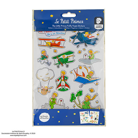 Stickers relief - Le Petit Prince Stickers relief - Le Petit Prince