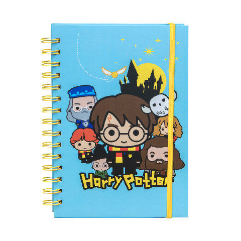 Carnet à spirales Harry Potter Kawaii